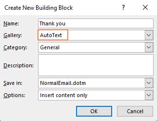 autotext in outlook|autotext windows 10.